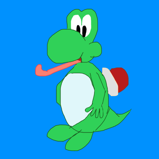 Yoshi drawing by nicodarunia