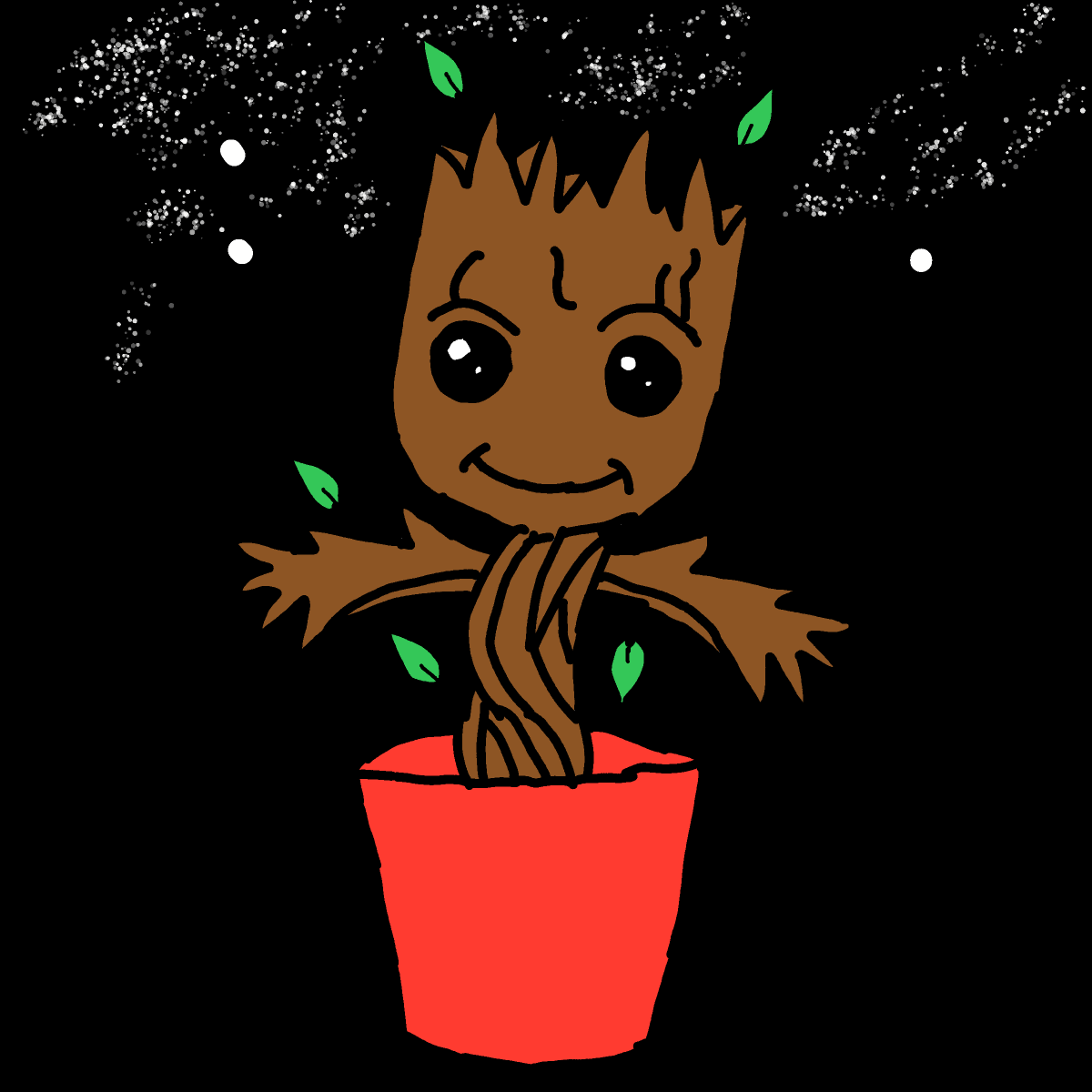 Groot drawing by true-wide-bard