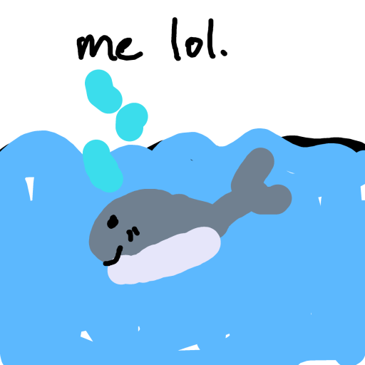 Whale drawing by princess fiona