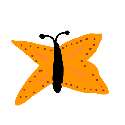 Butterfly drawing by fresh-paint-king