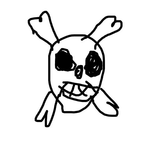 Skull drawing by neat-sun-drawer