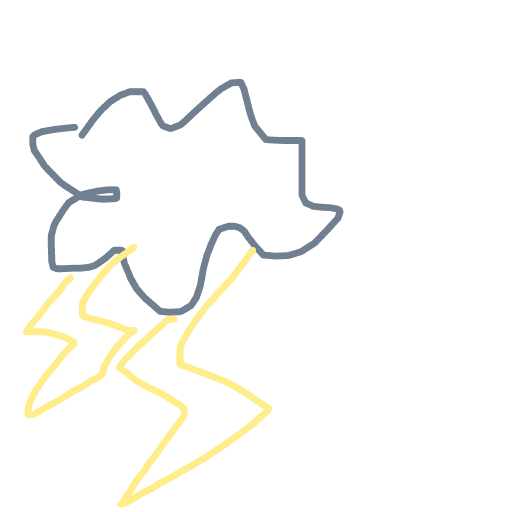 Lightning drawing by tirza