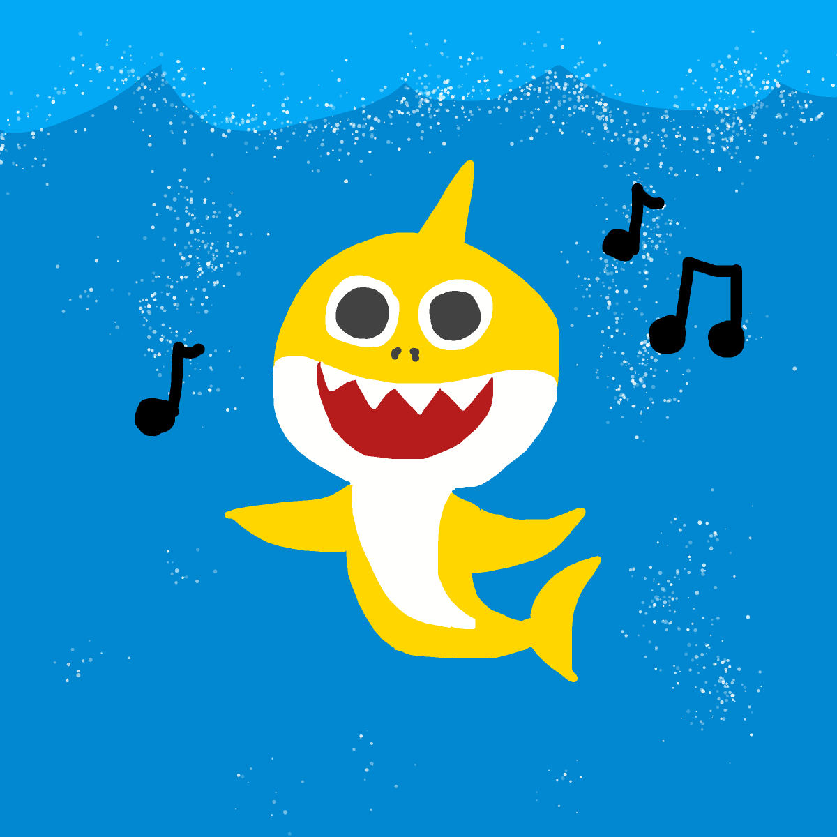 Baby Shark drawing by jashezilla