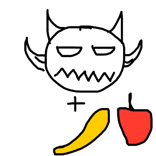 Devil Fruit drawing by mikestam195