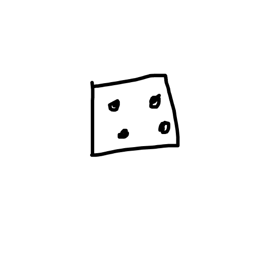 Dice drawing by sage-gamma-web