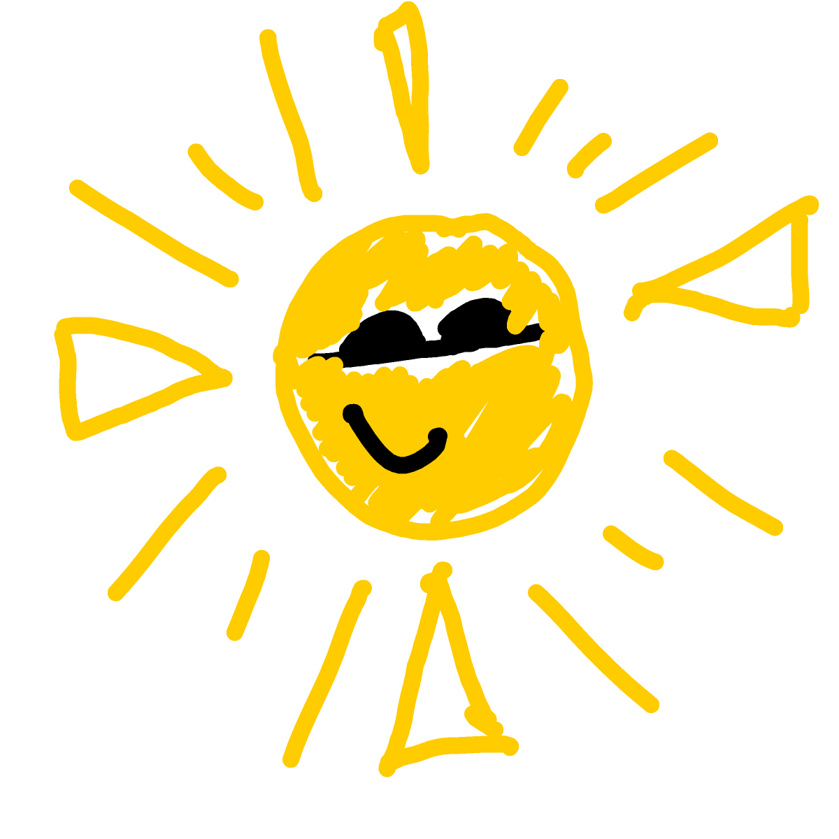 Sun drawing by fresh-paint-king