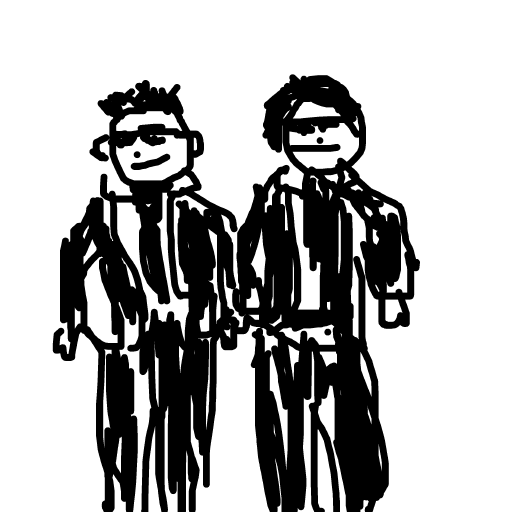 Men in Black drawing by delta-hyper-spire