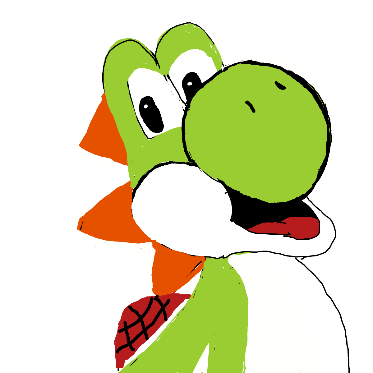 Yoshi drawing by manders