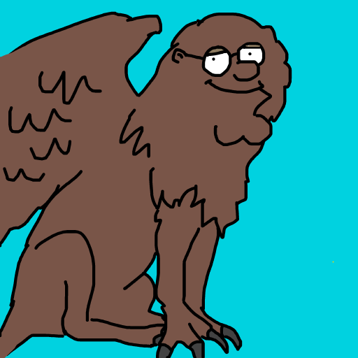 Griffin drawing by knoxy