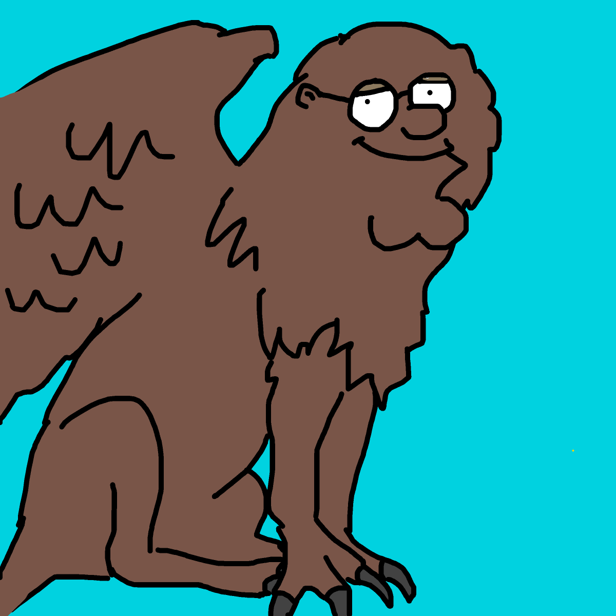 Griffin drawing by knoxy