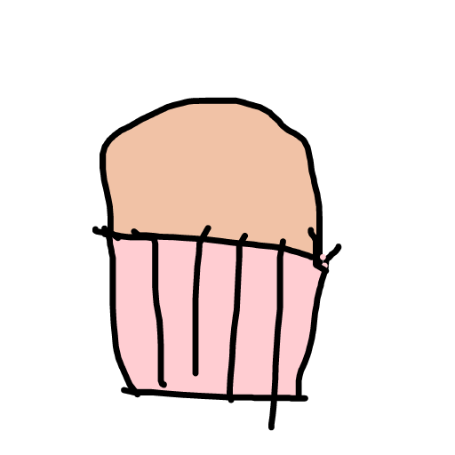 Cupcake drawing by louie