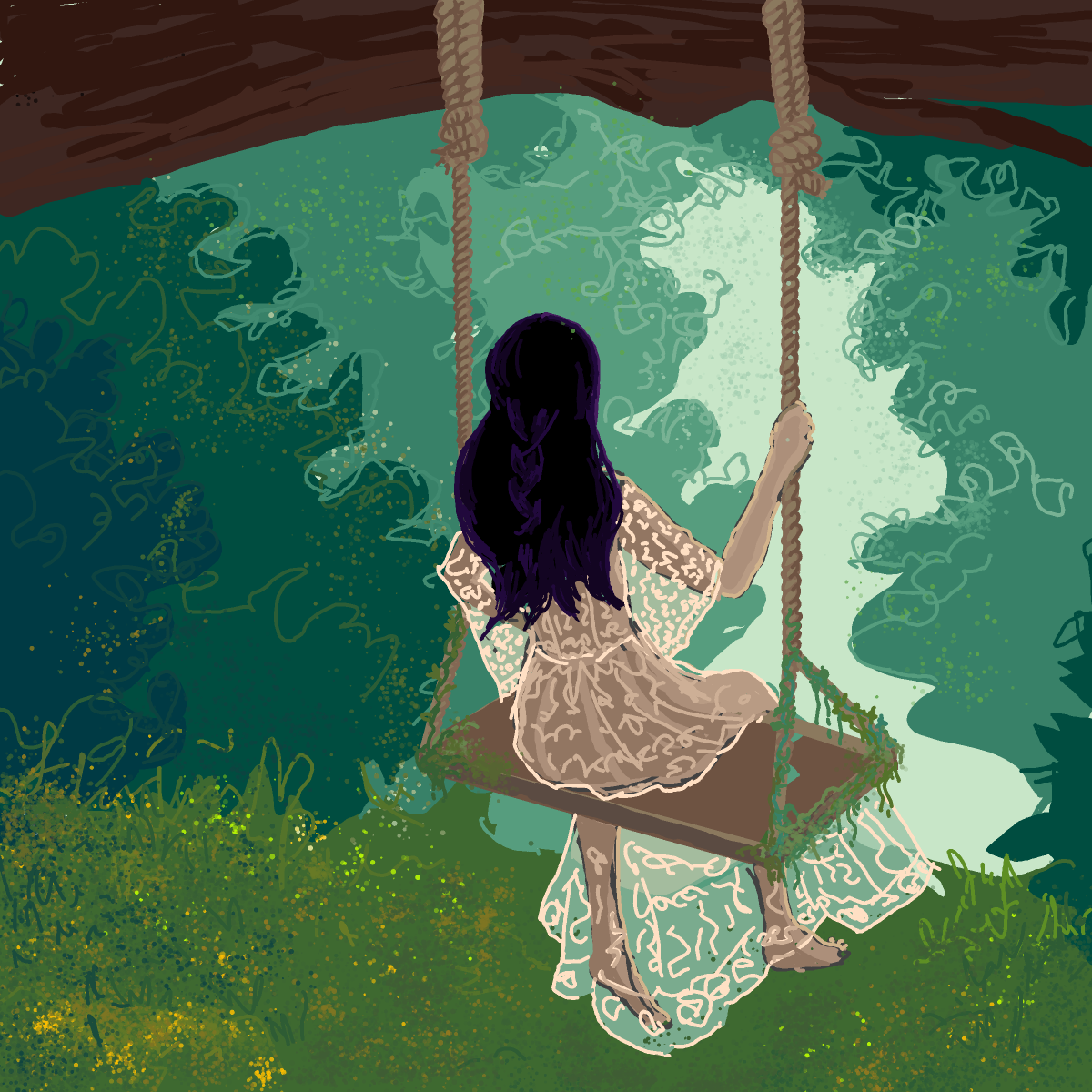 Swing drawing by Soybean