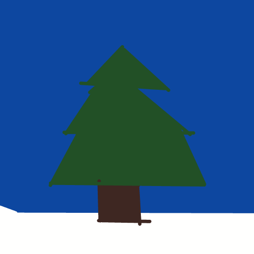 XMas Tree drawing by kyle