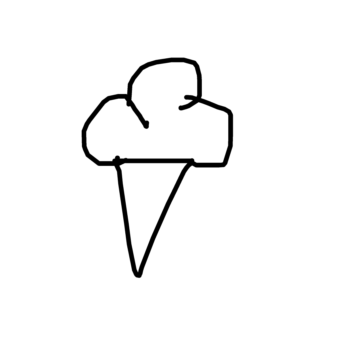 Ice Cream drawing by loddie