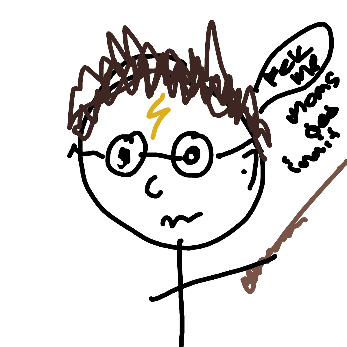 Harry Potter drawing by princess fiona
