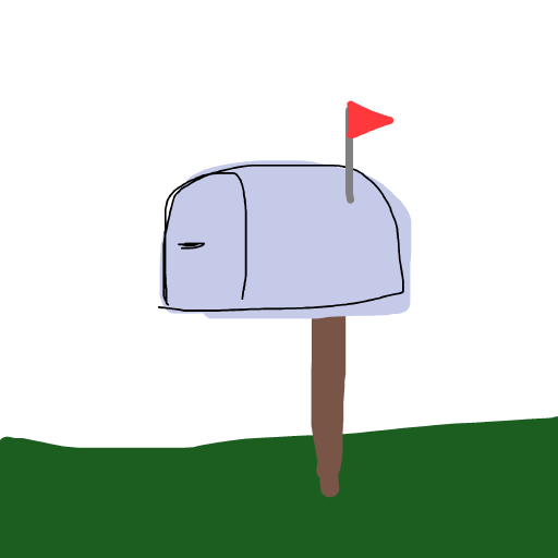 Mailbox drawing by beksss