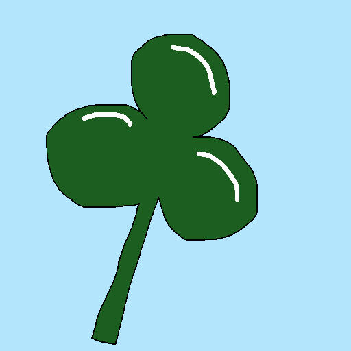 Clover drawing by krissywissy