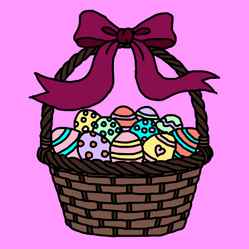 Basket drawing by monthra