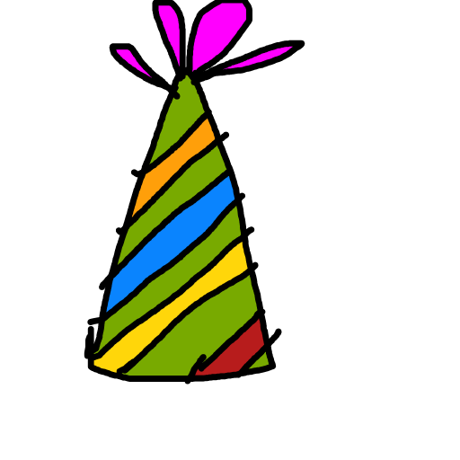 Party Hat drawing by mikestam195