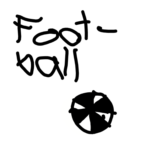 Soccer drawing by Elizabeast