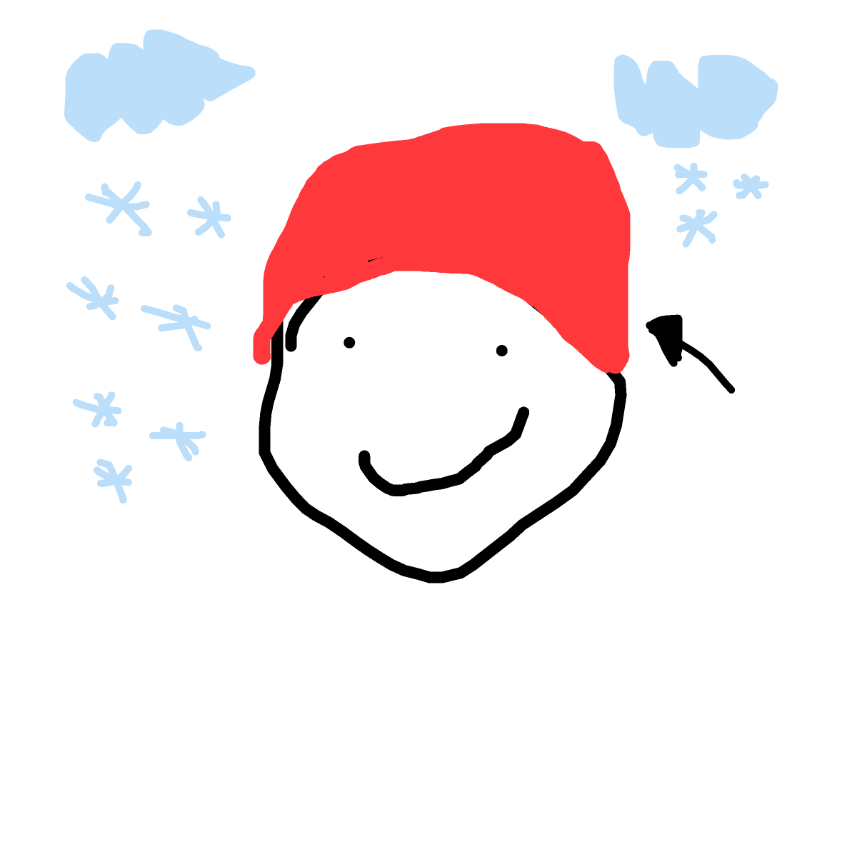 Bonnet drawing by rose