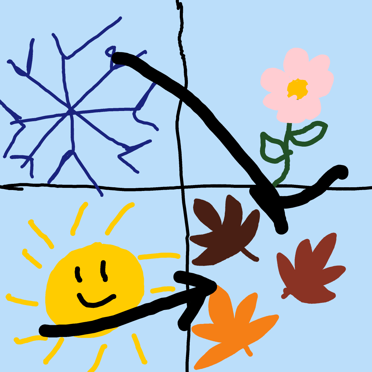 Autumn drawing by ismael