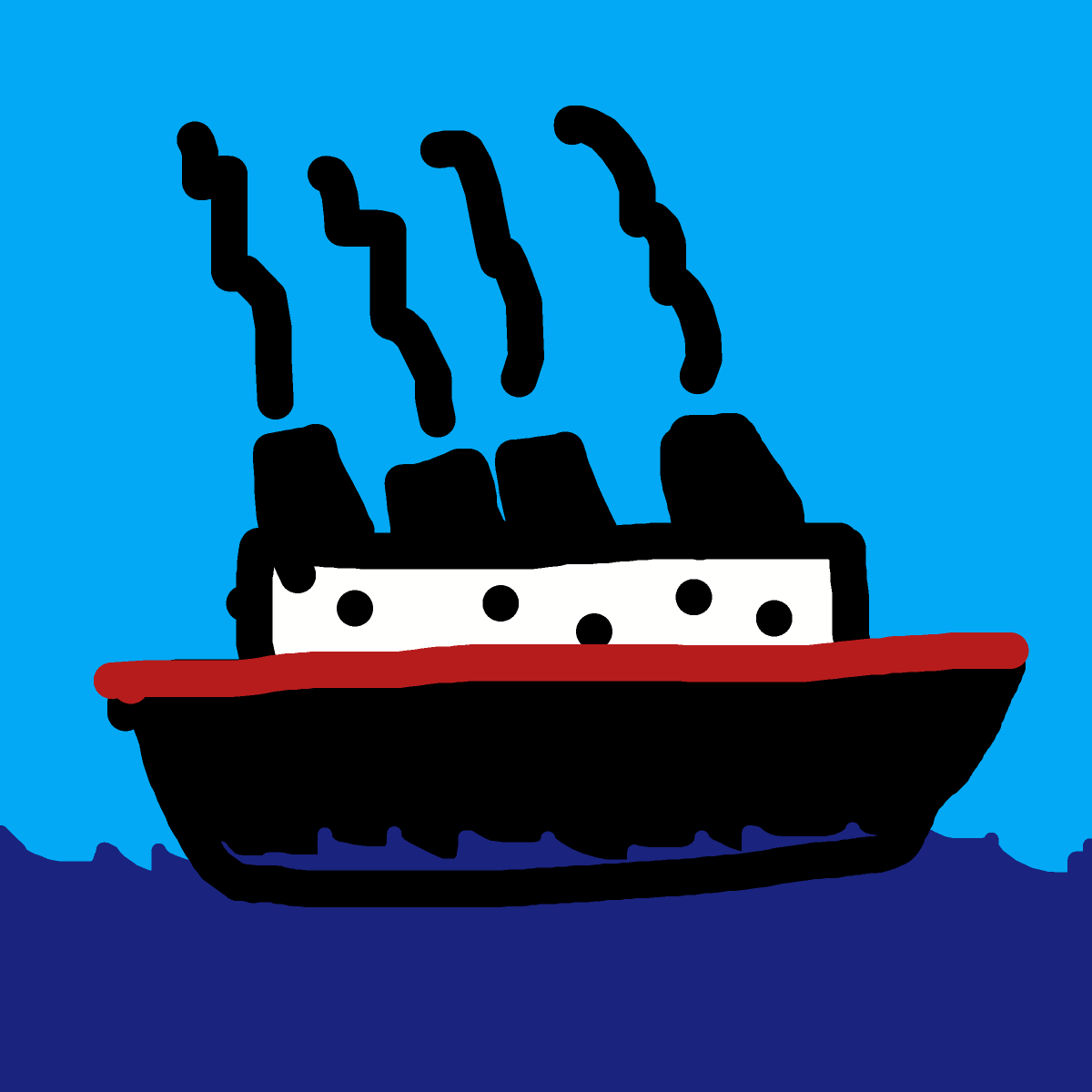 Titanic drawing by tromb