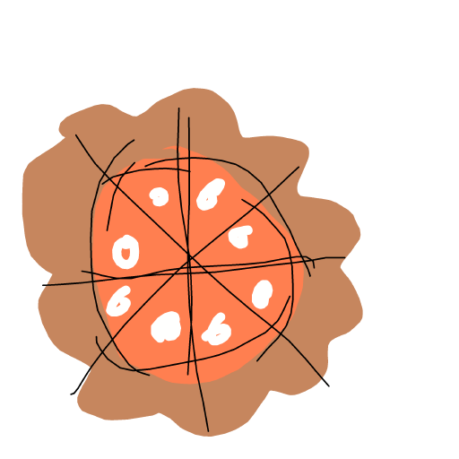 Pie drawing by Bri3