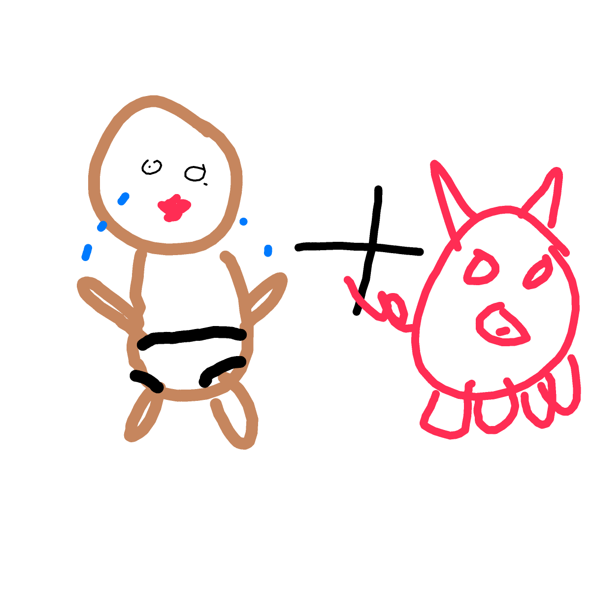 Baby Piggy drawing by real-wild-drive