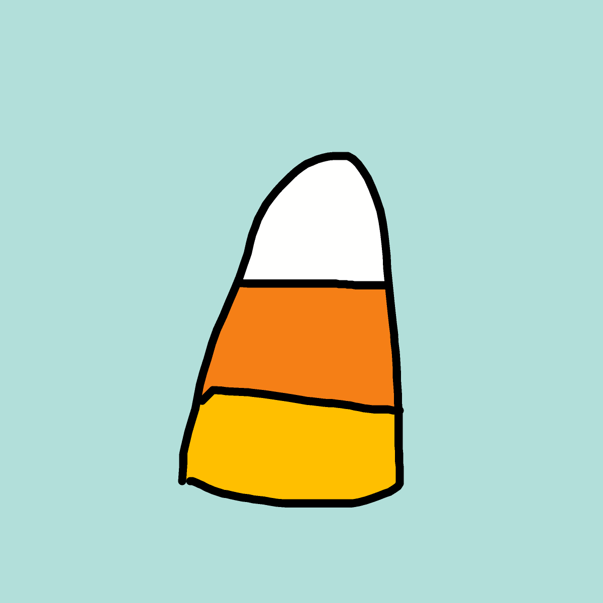 Candy Corn drawing by jester