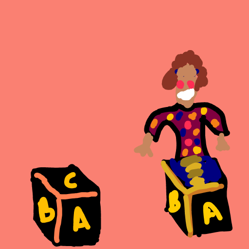 Jack in Box drawing by SafiyyaJ