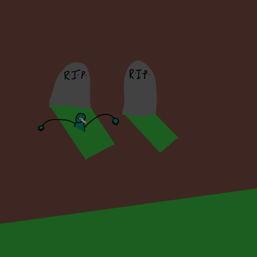 Zombie drawing by Cwis448