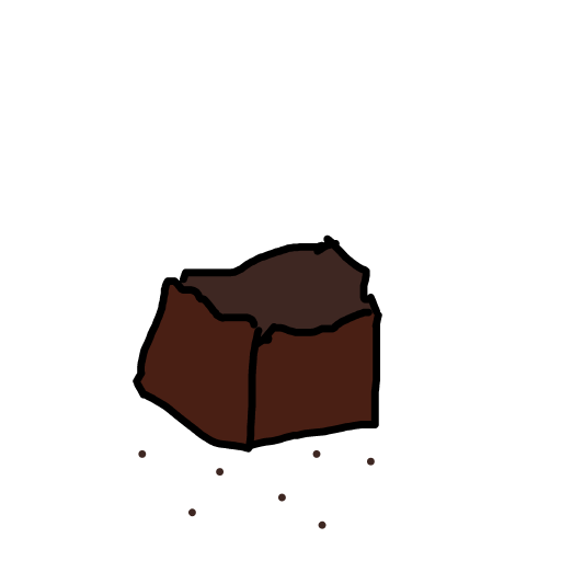 Brownie drawing by calm-live-will