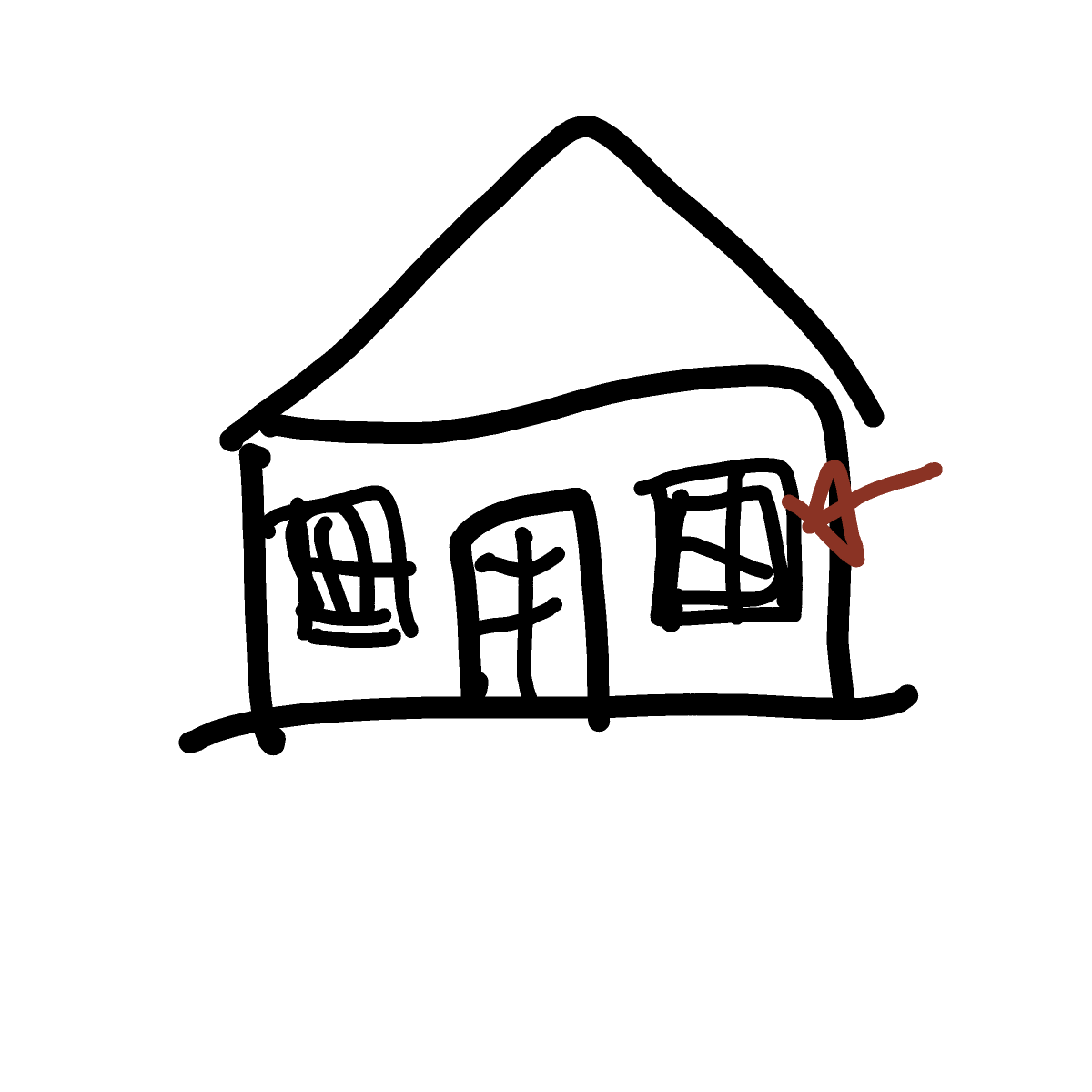 Window drawing by Shew