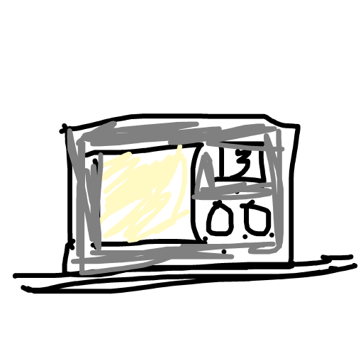 Microwave drawing by veeda