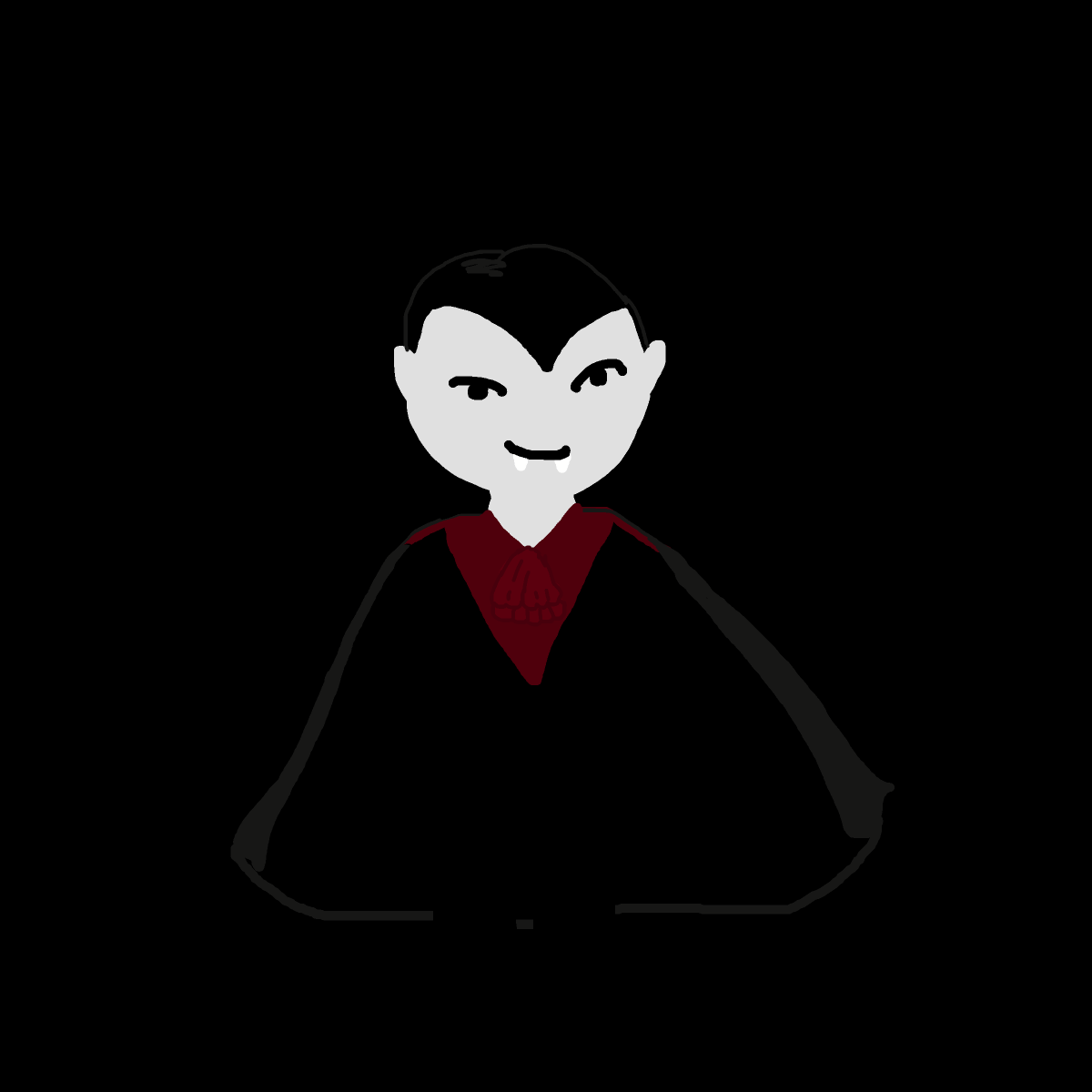 Vampire drawing by coral-clay-loop