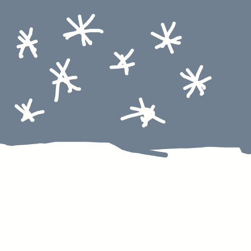 Snowflake drawing by clay-mega-force