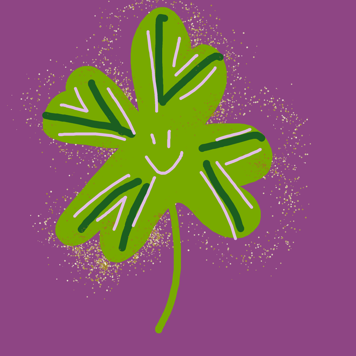Luck drawing by Timmie