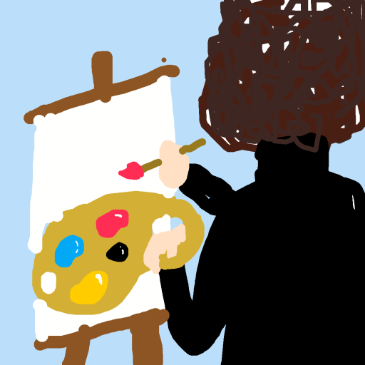 Paint drawing by larry