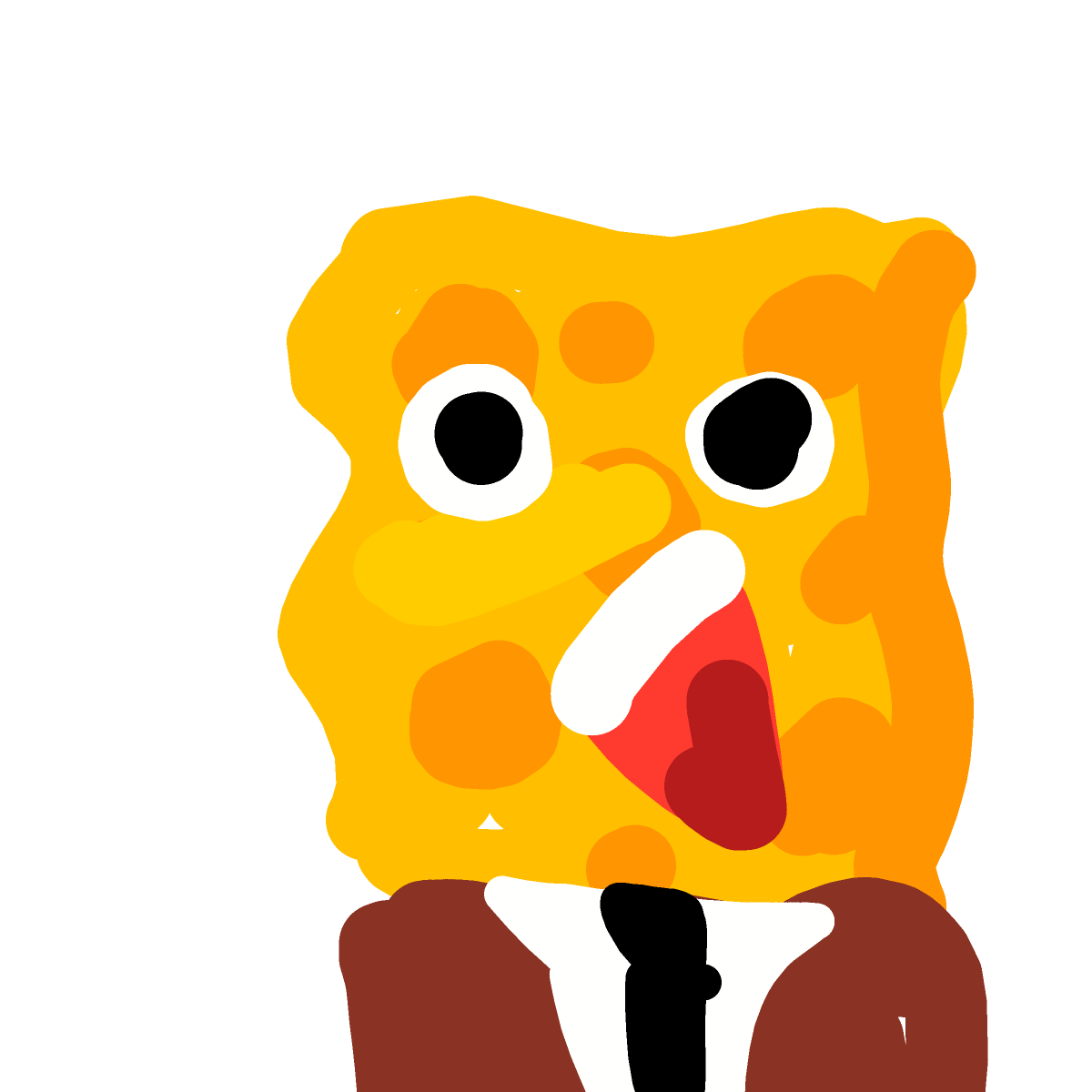 SpongeBob drawing by kckitty