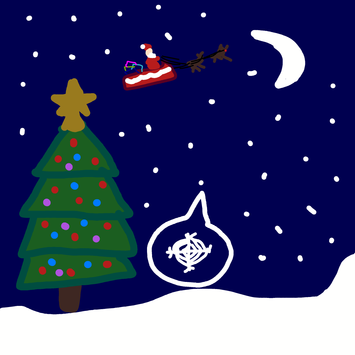 Snowflake drawing by MoDarsot