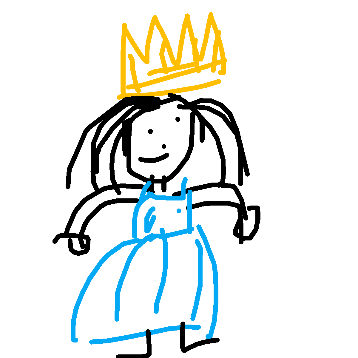 Princess drawing by maite