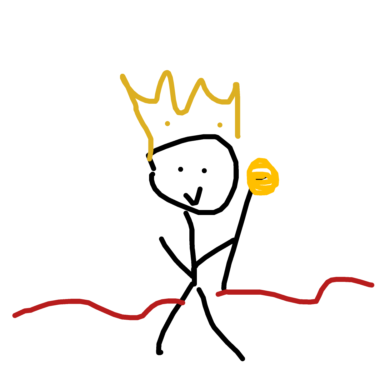 King drawing by light-jade-pride
