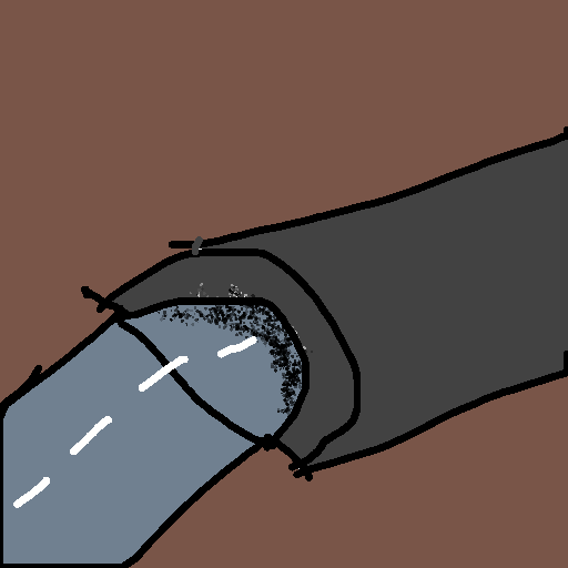 Tunnel drawing by navy-wide-voice