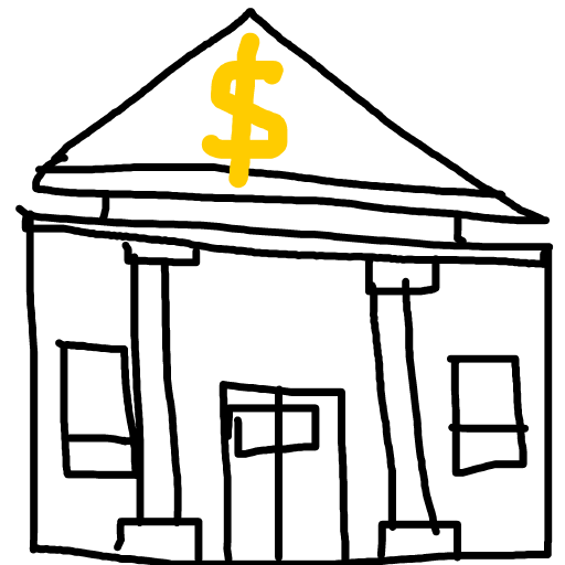 Bank drawing by mikestam195