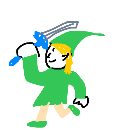 Link drawing by hatben