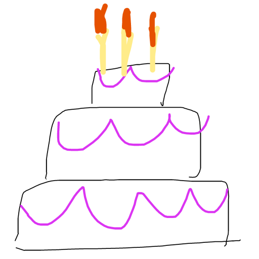 Cake drawing by rare-dark-spire