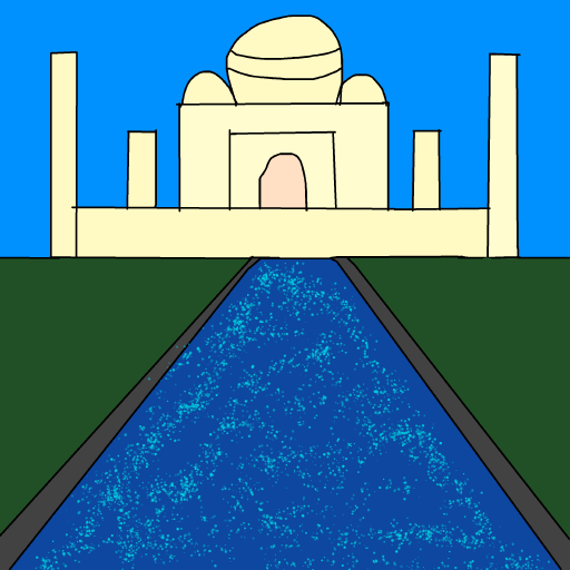 Taj Mahal drawing by johnny boy