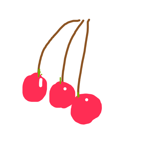 Cherry drawing by jivemarlin