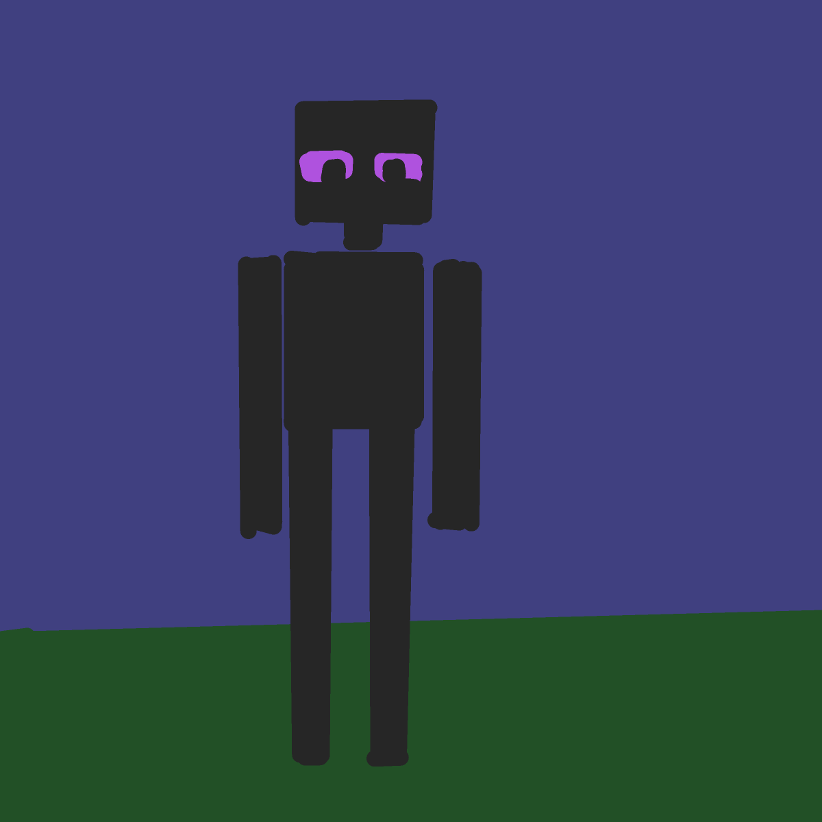 Enderman drawing by gummy squirm